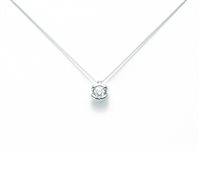 Collana Miluna Donna in Oro bianco Diamante 0.10 Ct CLD3228-010SX - CLD3228-010SX